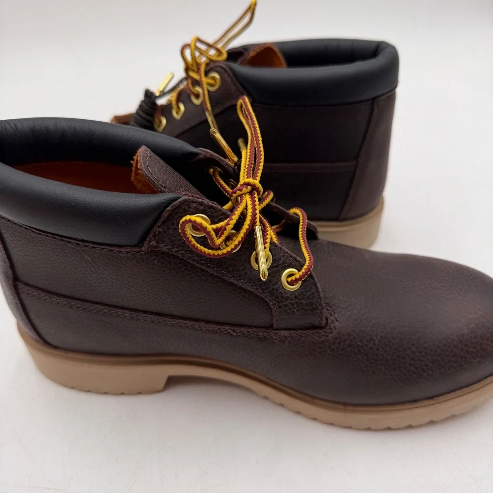 Timberland 1973 Newman Boots Mens 7.5 Brown Waterproof Leather Chukka Insulated